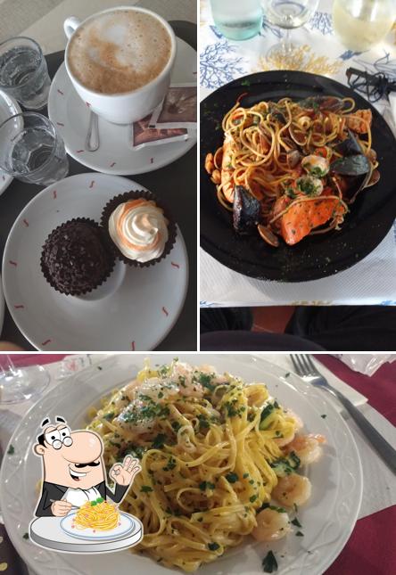 Spaghetti alla carbonara al Pizzeria Martini