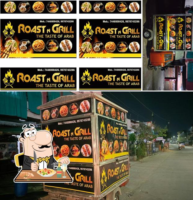 Food at Roast n grill