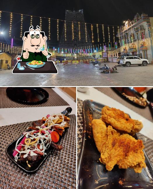 Among various things one can find food and exterior at Spicy spot multicusine restaurant