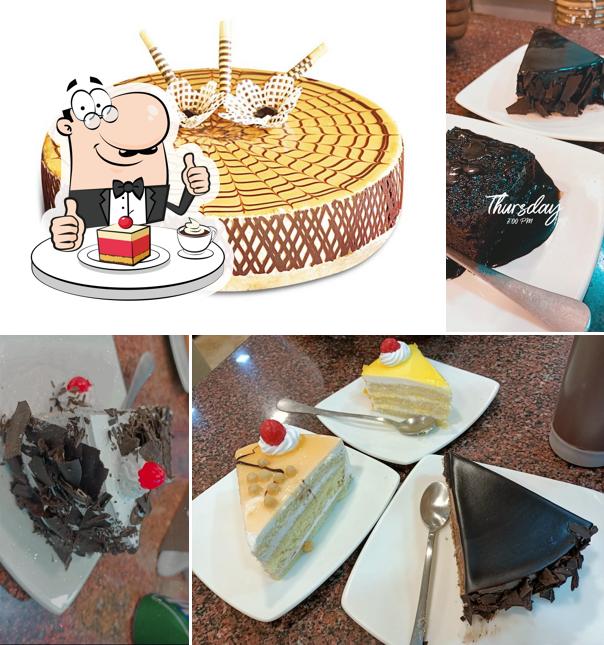 Switz Bakerz serves a range of desserts