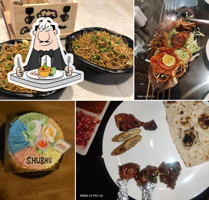 Food at chef’s choice