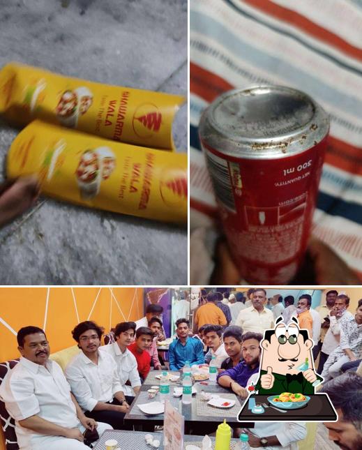 Food at Shawarma Wala