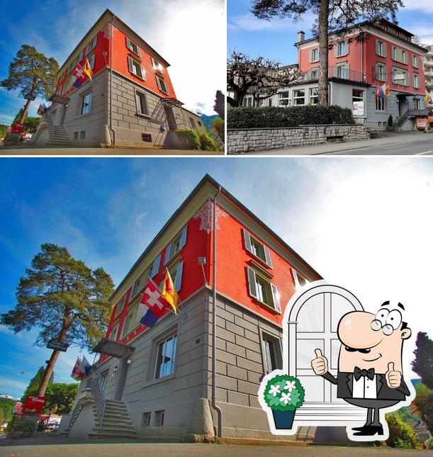 Gli esterni di Hotel Waldegg
