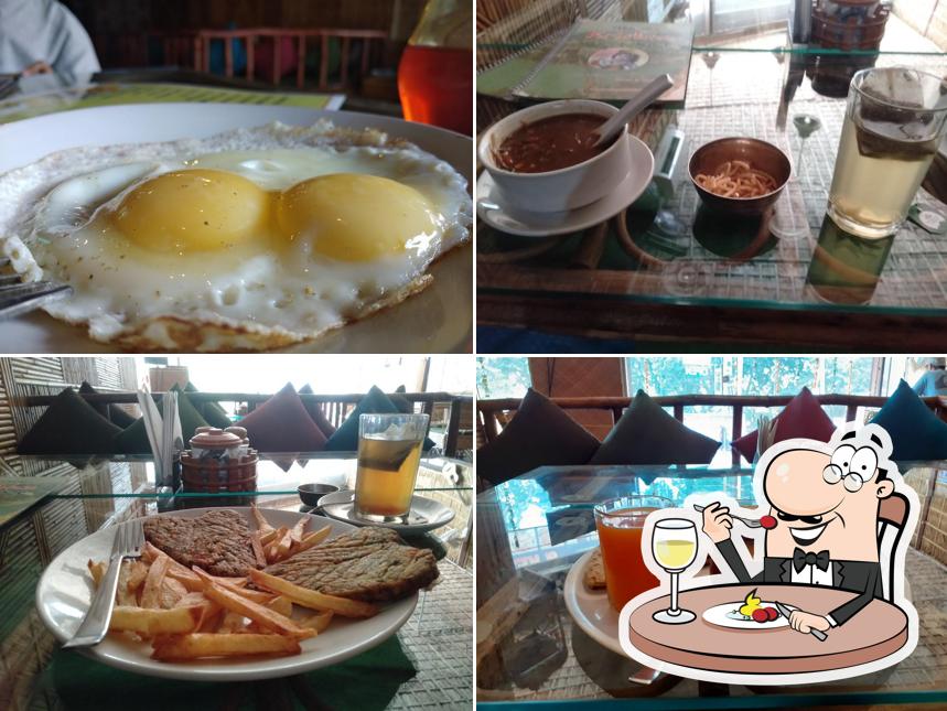 Food at Welcome Krishna Cafe