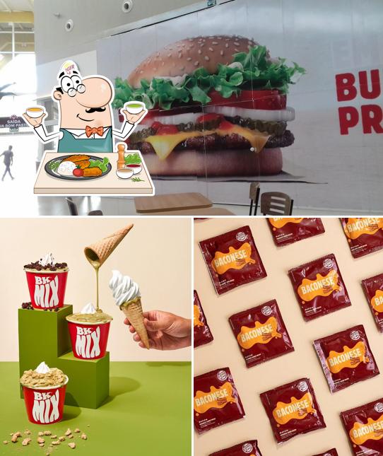 Platos en Burger King