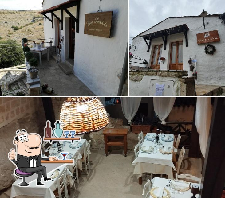 Gli interni di Casa Scesciola