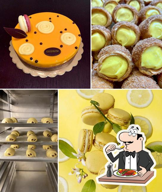 Platti al Pasticceria Chiurato