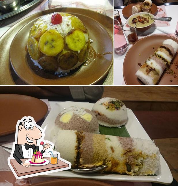 Dhe Puttu provides a range of desserts