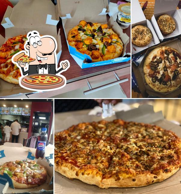 Order various variants of pizza