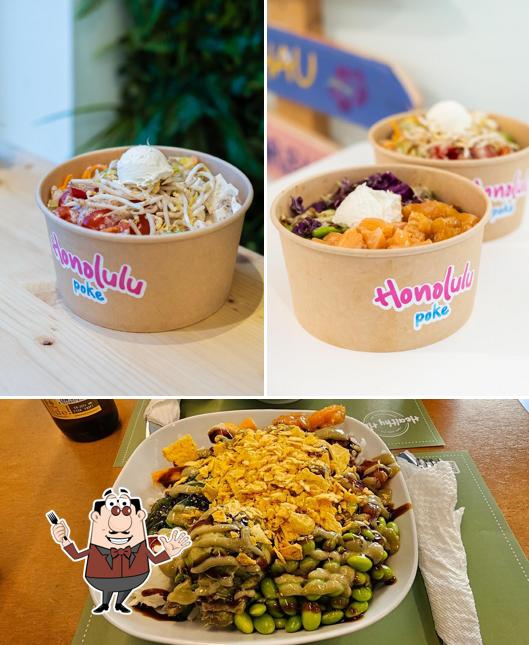 Cibo al Honolulu Poke Catania