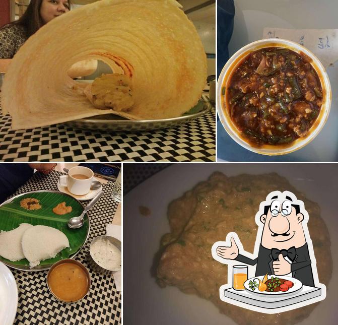 Food at Minerva Coffee Shop