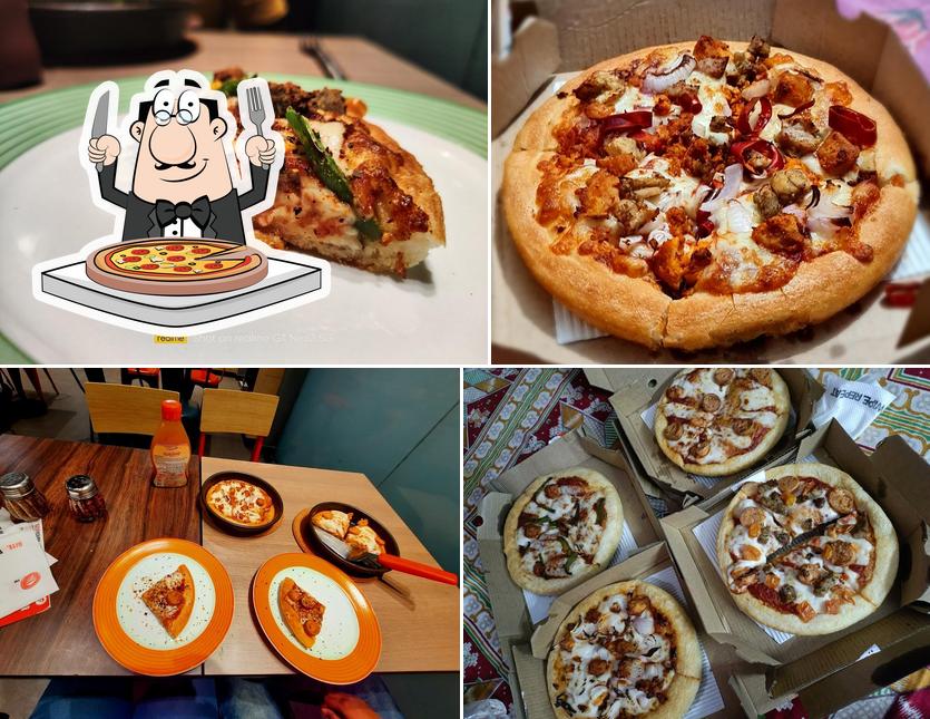 At Pizza Hut Barackpore, Kolkata, you can taste pizza
