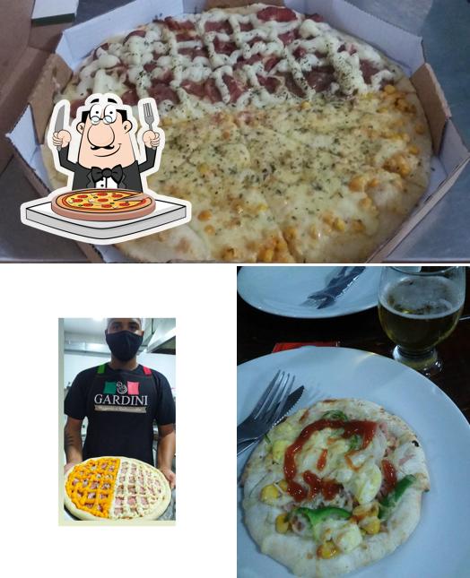 No Pizzaria e Restaurante Gardini, você pode conseguir pizza