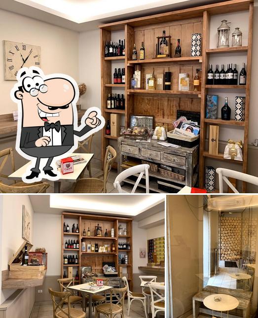 Gli interni di Bar-Tabaccheria La Pesa
