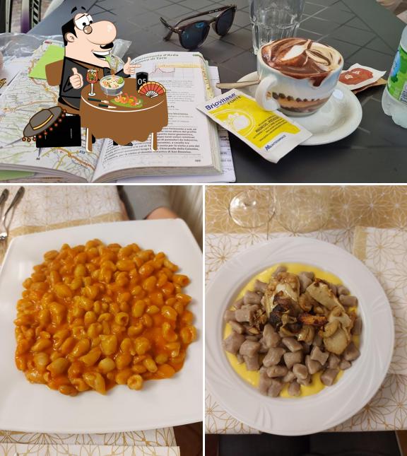 La cibo e bevanda del ristorante