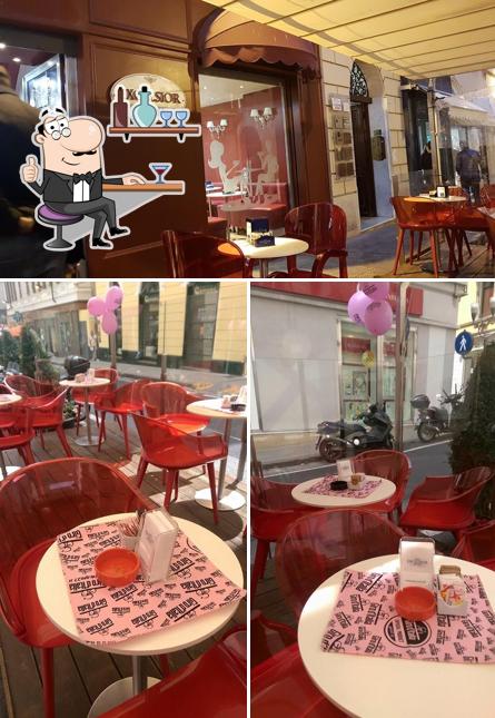 Gli interni di Caffé Excelsior