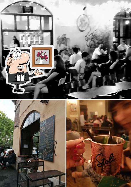 Gli interni di Gulden Draak Bierhuis Roma