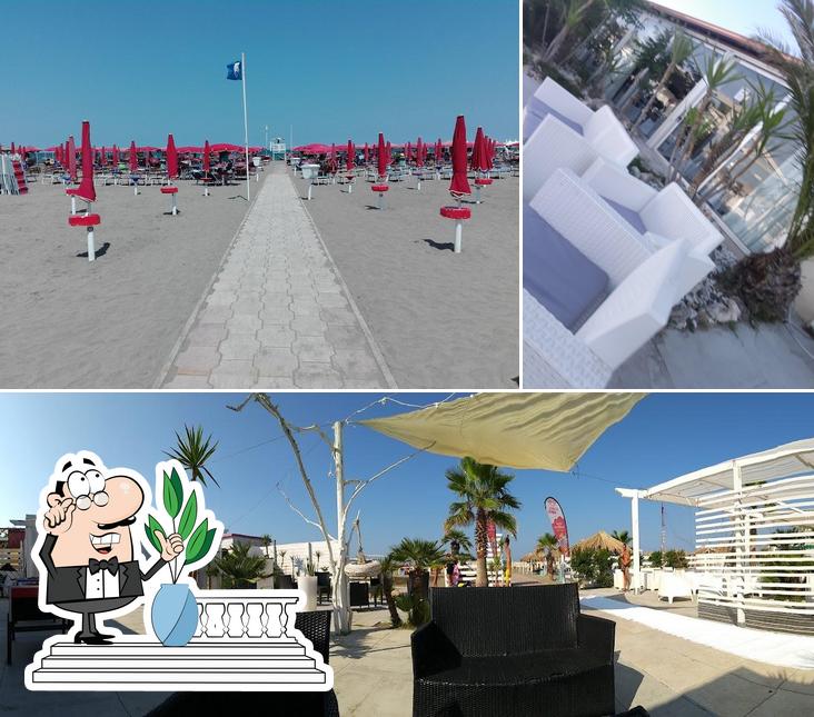 Gli esterni di Bagnomaria Beach