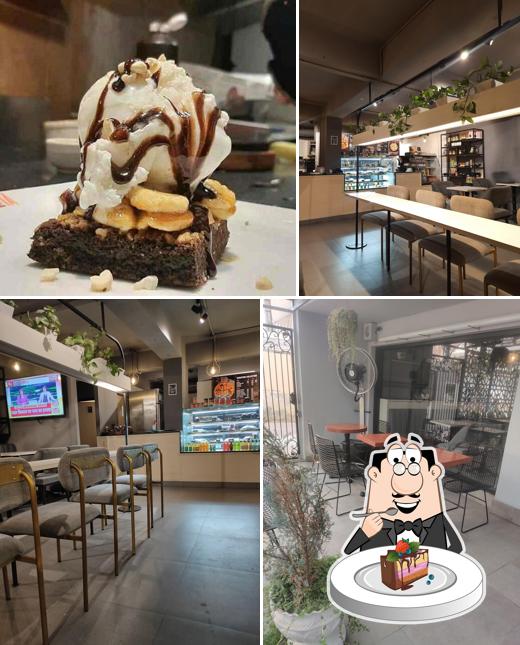 Chocolate cake at Barista - C Scheme Jaipur