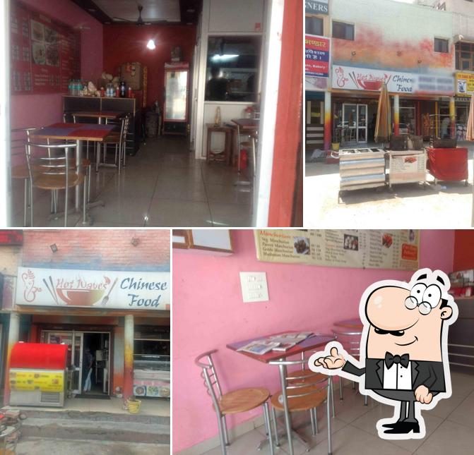 The interior of Hot Waves