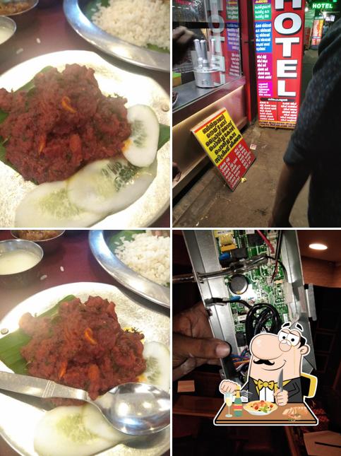 Food at Hotel Empire