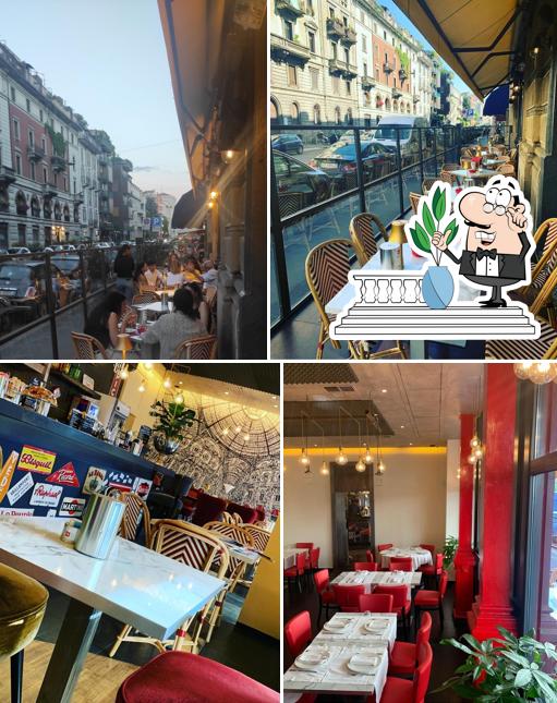 Gli esterni di Milano Bistrot