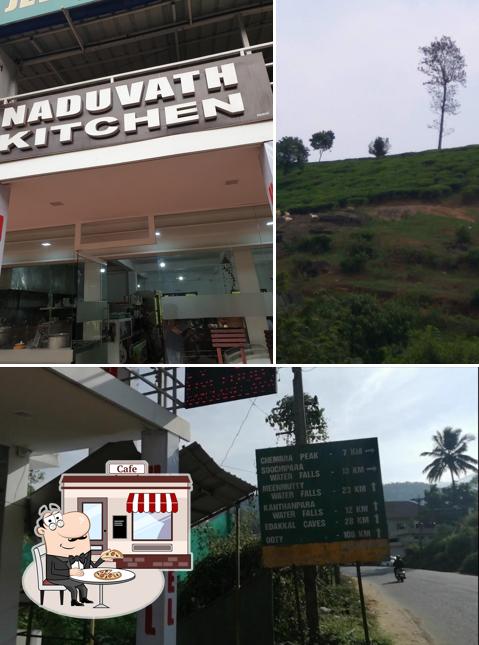 The exterior of Naduvath Kitchen