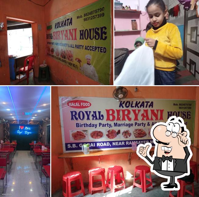 The interior of KOLKATA ROYAL BIRYANI HOUSE