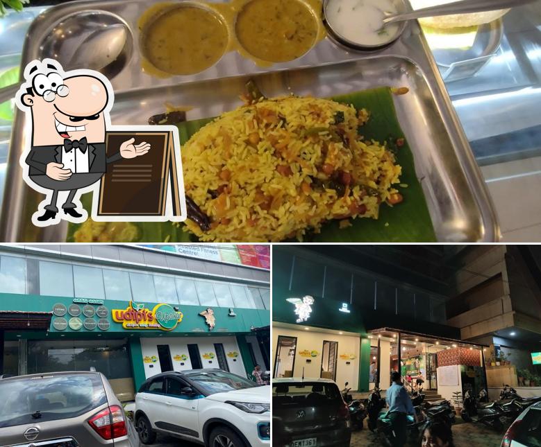 The picture of Udipi's Upahar Aoc Secunderabad ఉడిపి హోటల్ సికింద్రాబాద్’s exterior and food