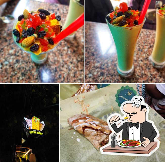 Food at Vibe Hub
