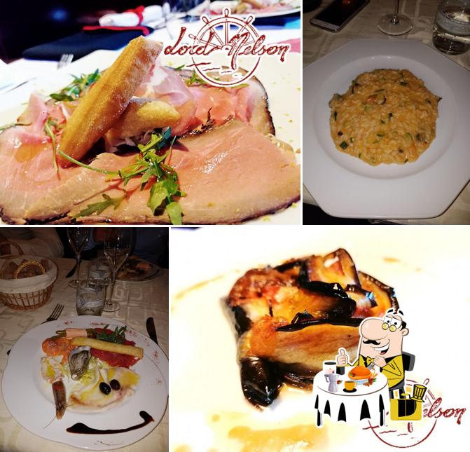 Platti al Ristorante Lord Nelson