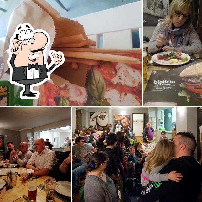 Dai un'occhiata agli interni di Blancio pub pizza grill