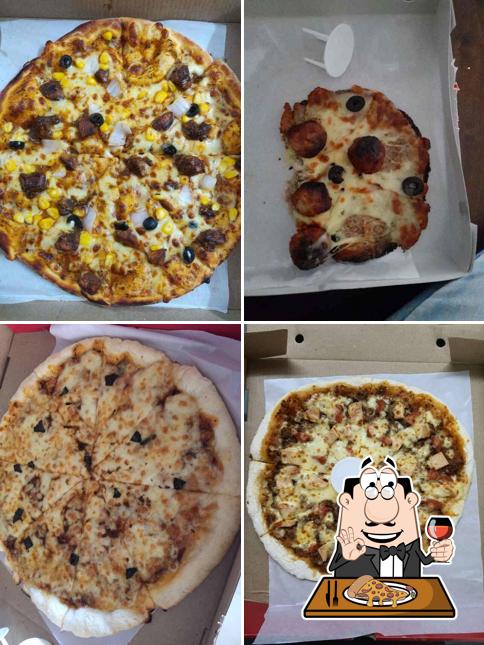 Order various kinds of pizza