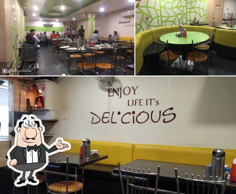 The interior of Calcutta Rolls