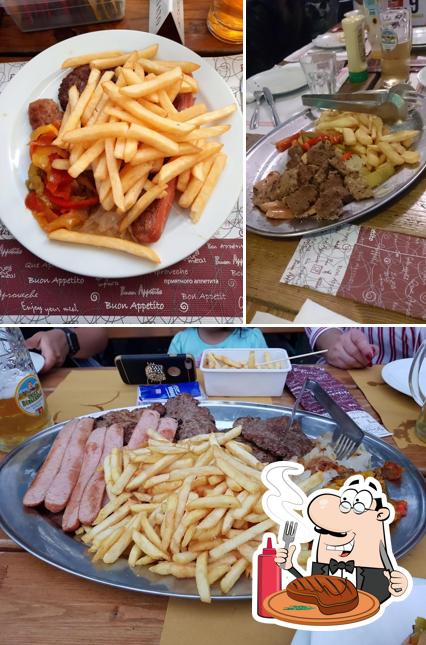 Prenditi i un pasto a base di carne a Bar Stazione