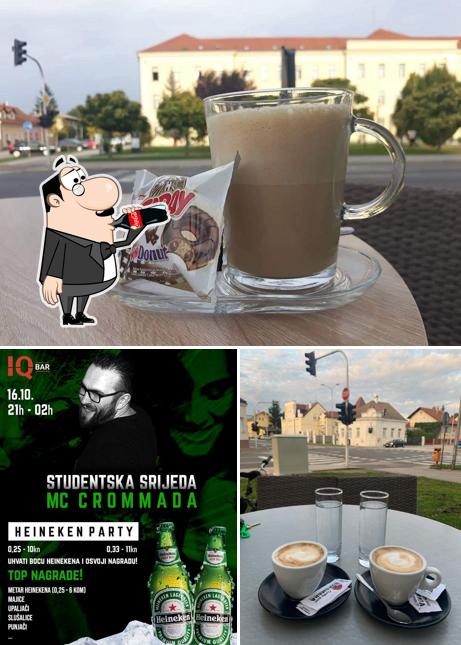 Prenditi un drink dal menu