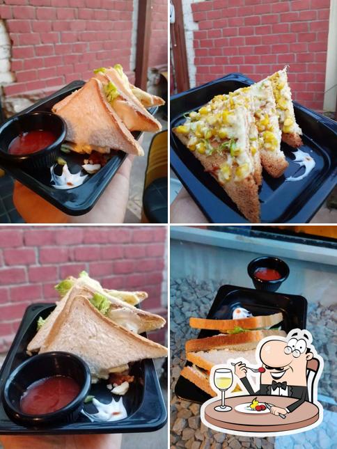 Food at Cafe WIP - Construction Site And Coffee House