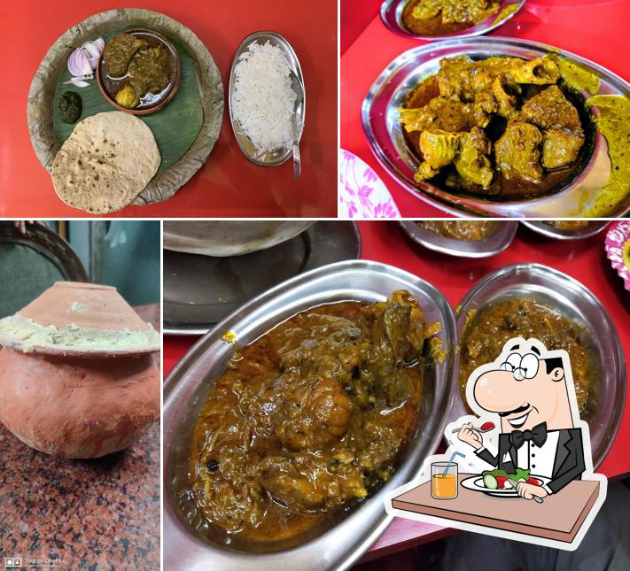 Food at Champaran Meat Corner