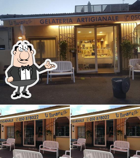 Gli interni di Gelateria "La Piazzetta" - Ghezzano