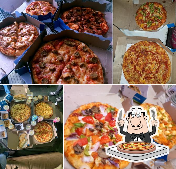 Try out various kinds of pizza