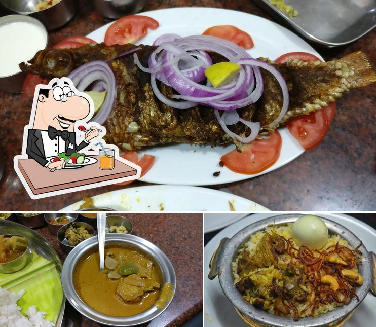 Meals at Mubarak Family Restaurant