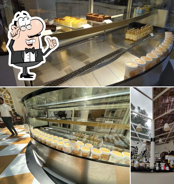 The interior of PS Cheese Cafe