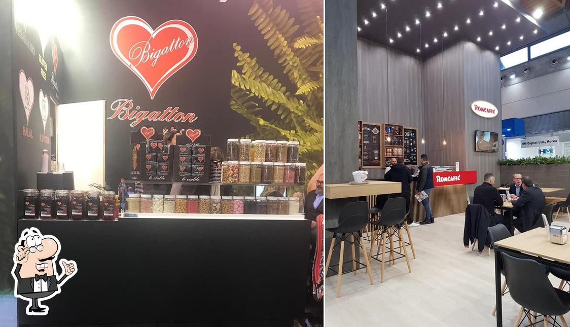 Gli interni di Bar Gelateria Proietti