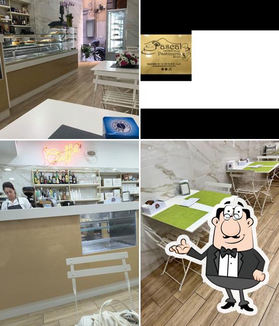 Gli interni di Pasticceria Pascal