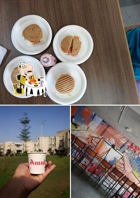 Food at Amul Cafeteria IRMA