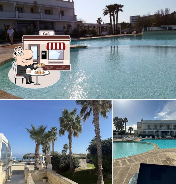 Gli esterni di Canne Bianche Lifestyle Hotel