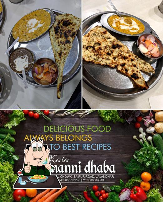 Food at Kartar Manni Dhaba