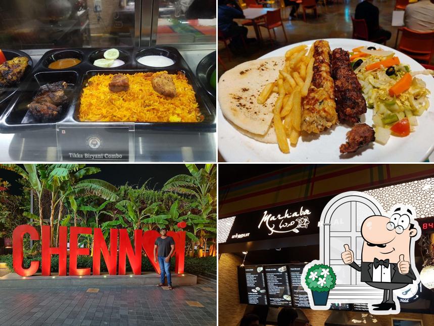 The photo of Marhaba at VR Mall’s exterior and interior