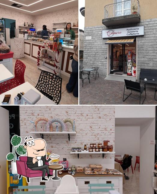 Gli interni di Pasticceria Venere