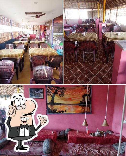 The interior of Tree Line Restaurant